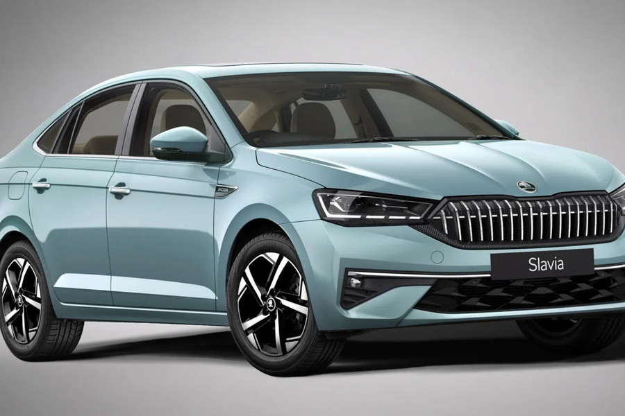 Skoda Slavia ra mắt bản nâng cấp với trợ lý AI và hộp số 8 cấp mới