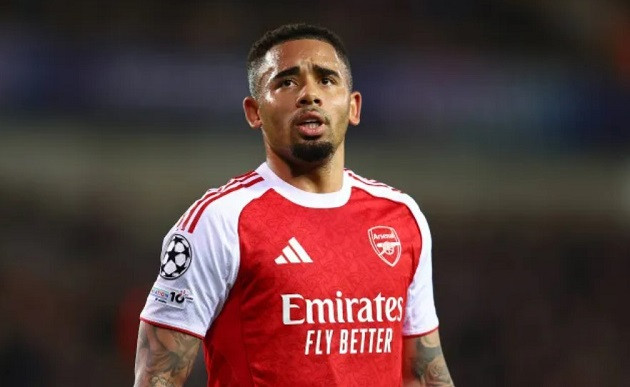 Bị Mikel Arteta gạch tên tại Arsenal, Gabriel Jesus quyết ở lại Ngoại hạng Anh cứu sự nghiệp