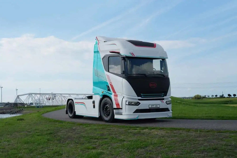 Xe tải điện của BYD có tầm hoạt động 600 km, thách thức Tesla Semi